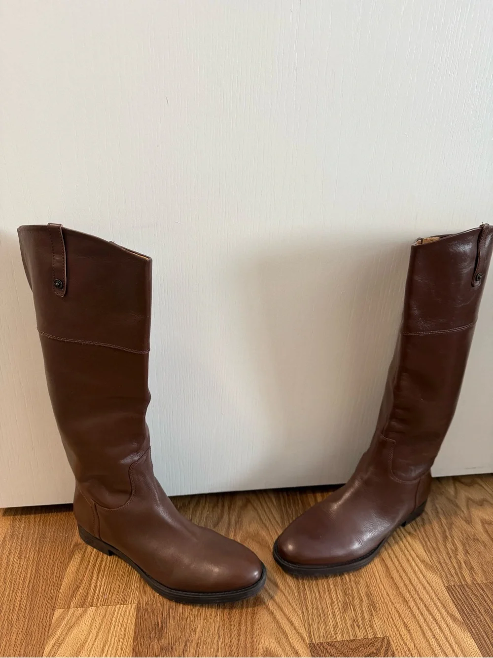 Enzo Angiolini Brown Over-the-Knee Leather Boots riding boots size 11M